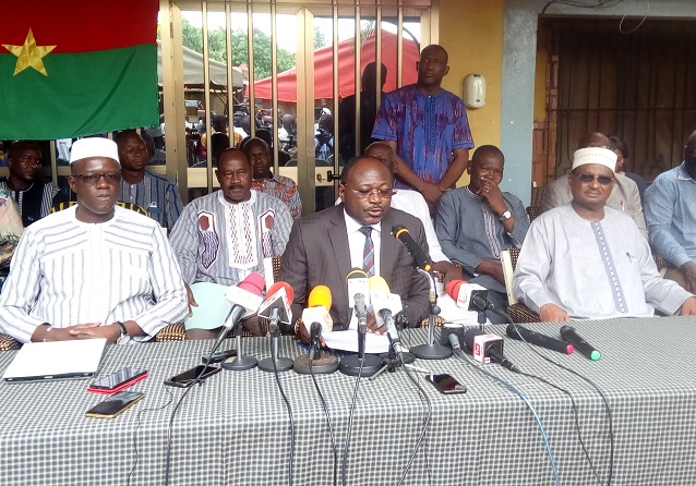 Les dirigeants de l'opposition politique burkinabè