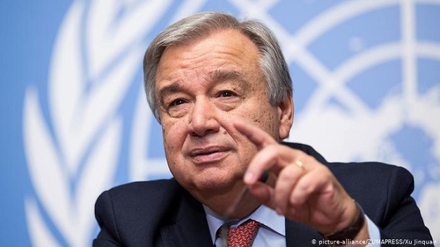 Secrétaire général de l'ONU Antonio Guterres