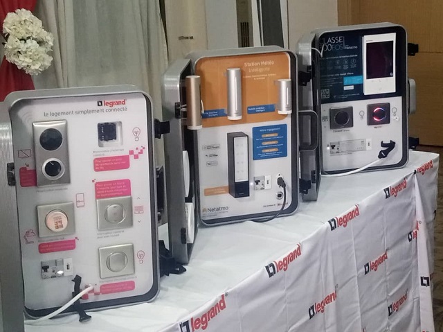 Un corpus des nouveaux produits connectés du groupe Legrand