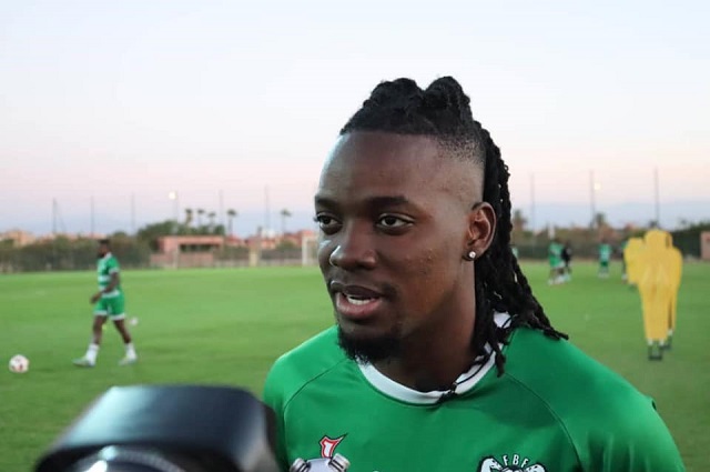 Bertrand Traoré crédit photo, Service de COM de la FBF)