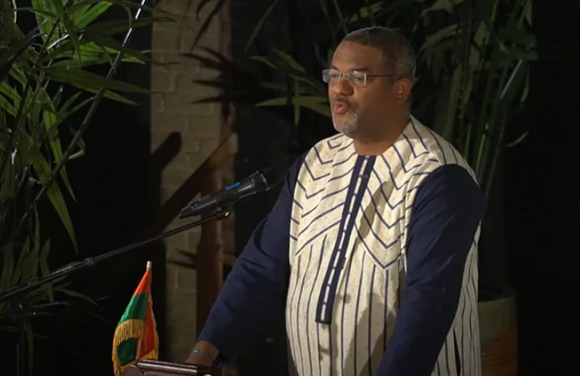 Le président du Rebranding Africa Forum, Thierry Hot