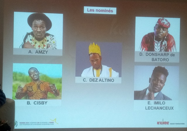 Les nominés au Kundé d'Or 2021