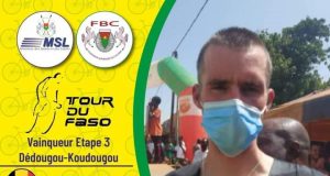 33e Tour du Faso: le Belge Vandyck Niels remporte la troisième étape