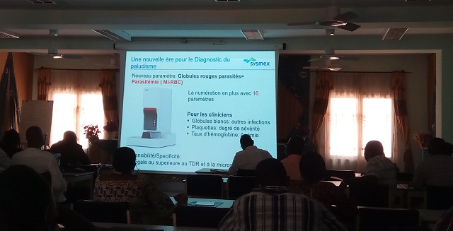Une vue de la projection sur l'automate XN-31
