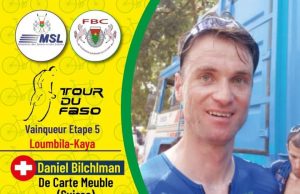 33e Tour du Faso: le maillot jaune reste belge avec Woutgers Rutger