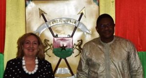 La nouvelle Représentante Spéciale de l’Union Européenne pour le Sahel chez le ministre de la Sécurité