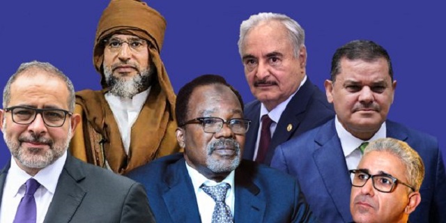 Les principaux candidats à la Présidentielle en Libye