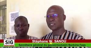 Burkina: le secrétariat général du gouvernement invité au 20h de la RTB