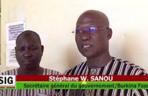 Burkina: le secrétariat général du gouvernement invité au 20h de la RTB