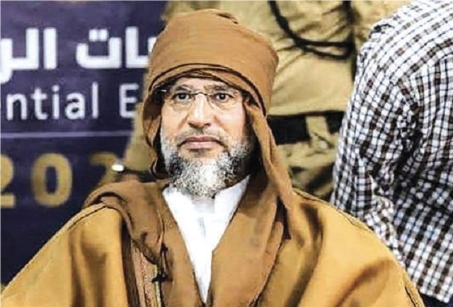 Saïf al-Islam Kadhafi, fils de de Mouammar Kadhafi