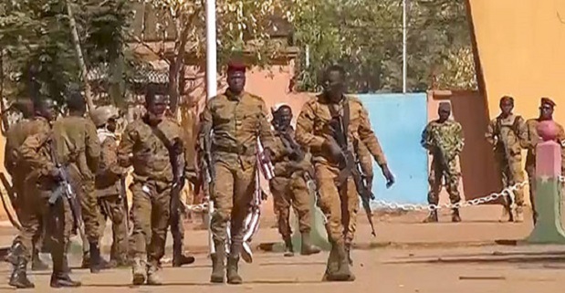 La junte au pouvoir au Burkina