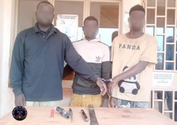 Burkina: la Police nationale met la main sur un groupe de présumés délinquants