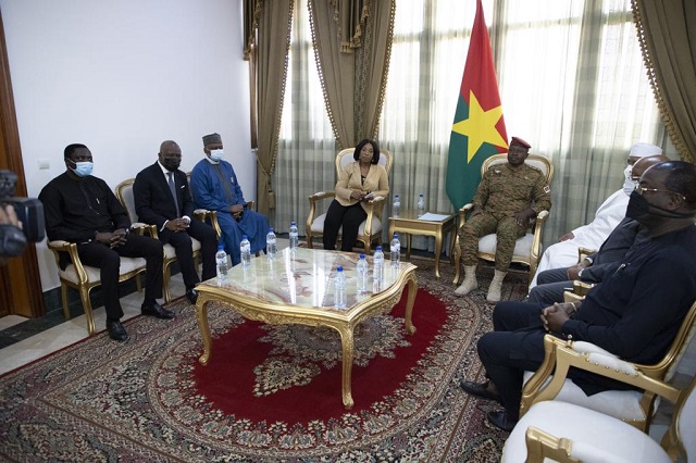Le président du MPSR en entretien avec la délégation