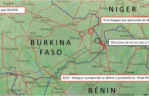 Barkhane: 40 terroristes neutralisés à la frontière Burkina-Bénin