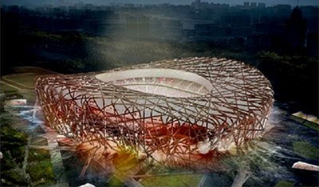 Le Nid de Poule, stade national de la Chine