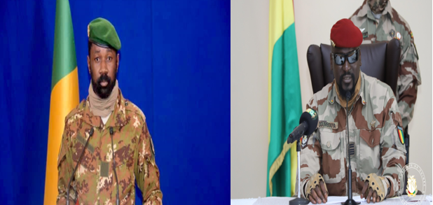 Assimi Goïta et Doubouya
