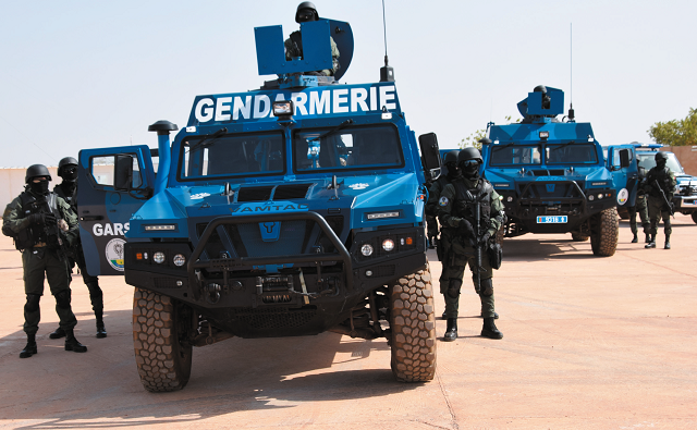 La force GARSI de la gendarmerie