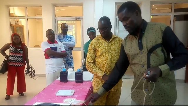 Des journalistes renforçant leurs capacités au CRTS de Ouagadougou