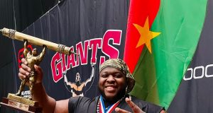 Burkina: Iron Biby conserve son titre de champion de log Lift
