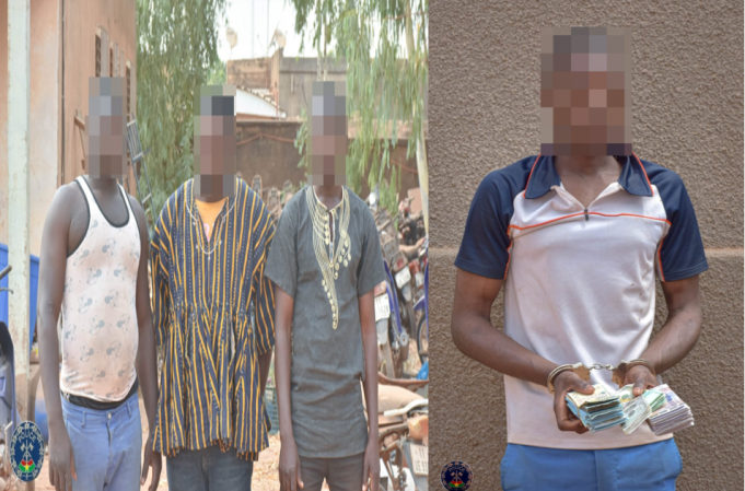 Burkina: des présumés trafiquants d’enfants et de faux billets mis aux arrêts (Police)