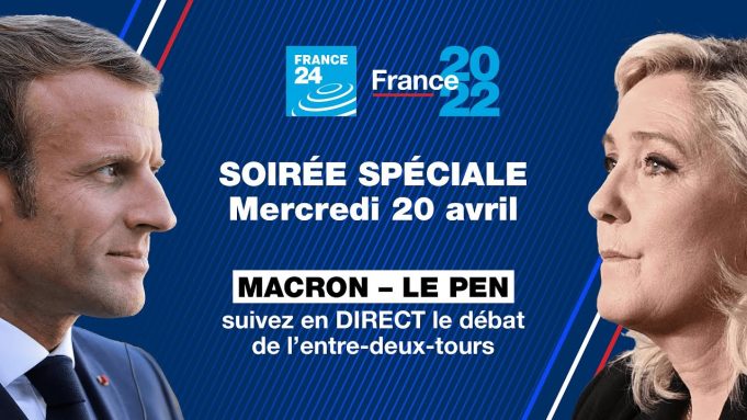 France/Présidentielle: le débat entre Emmanuel Macron et Marine Le Pen