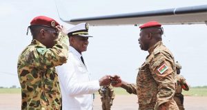 Hauts-Bassins: le président Damiba est arrivé ce matin à Bobo pour une visite