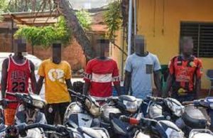 Ouagadougou: cinq malfrats dont quatre récidivistes mis aux arrêts par la Police nationale