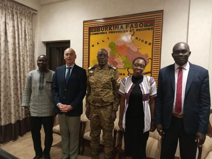 Burkina: l’Ambassadeur du Royaume de Belgique reçu à l’Immeuble Pyramide