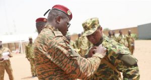 Lutte contre le terrorisme: le président Damiba à Barani