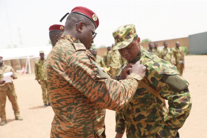 Lutte contre le terrorisme: le président Damiba à Barani