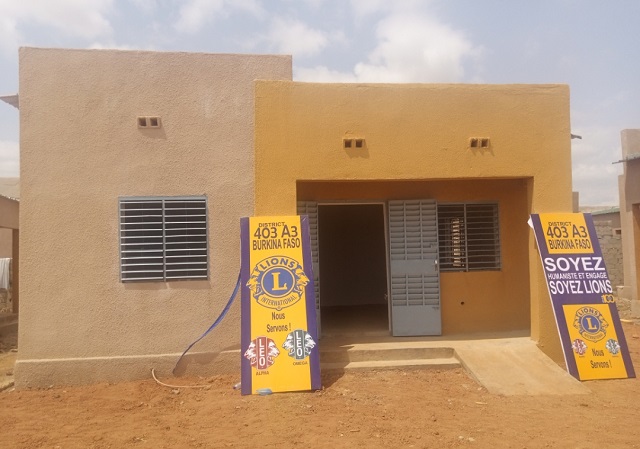 La villa remise par CGE aux Lions du Burkina