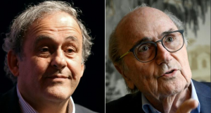 Suisse: le parquet requiert un an et huit mois de prison avec sursis contre Platini et Blatter