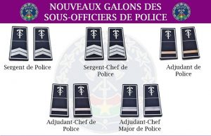 Police nationale: officialisation des nouveaux galons