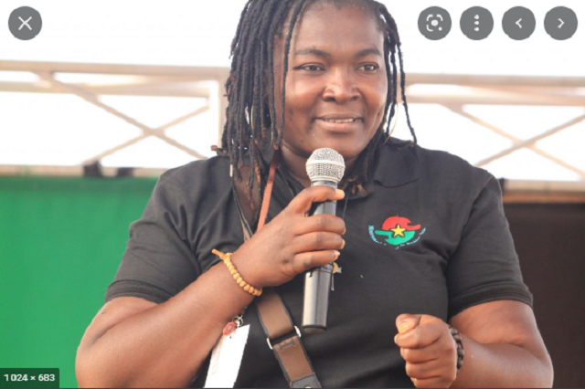 Anaïs Drabo, membre du mouvement Sauvons le Faso