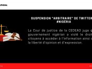 Nigéria/Suspension de Twitter: AfricTivistes salue le verdict de la Cour de la CEDEAO