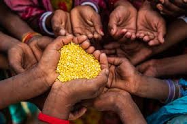 La famine en Afrique est comme un fait structurel
