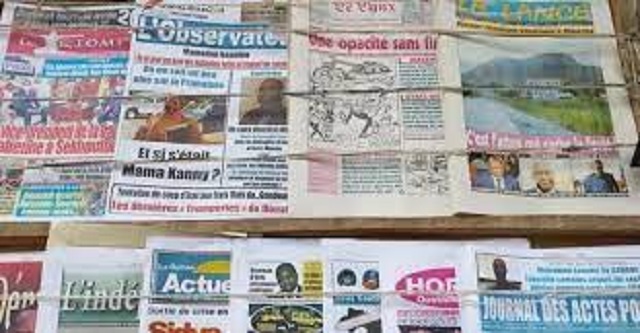 La presse guinéenne dansle viseur du CNRD