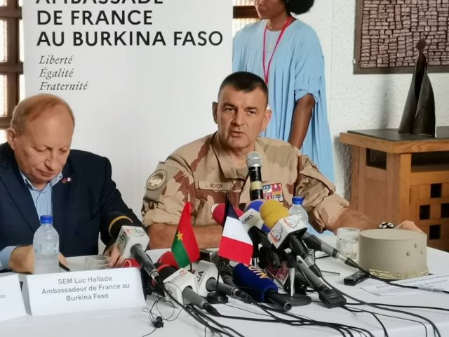 Le commandant de Barkhane Laurent Michon