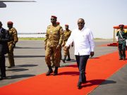 Burkina: fin de séjour du Président en exercice de la CEDEAO à Ouagadougou