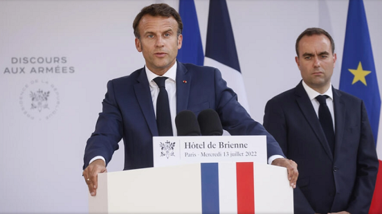 Le président français, Emmanuel Mavcron
