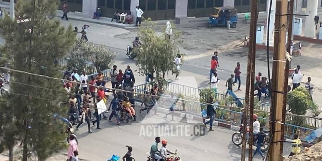 Manifestation anti-Monusco à Goma (Ph. Actualité CD)