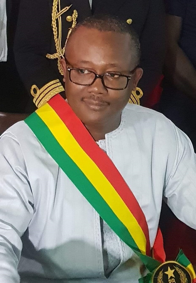Président en exercice de la CEDEAO, Umaru Cissoko Embalo