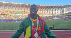 Athlétisme: l’argent pour Hugues Fabrice Zango, vice-champion du monde