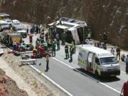 14 morts et 21 blessés dans un accident