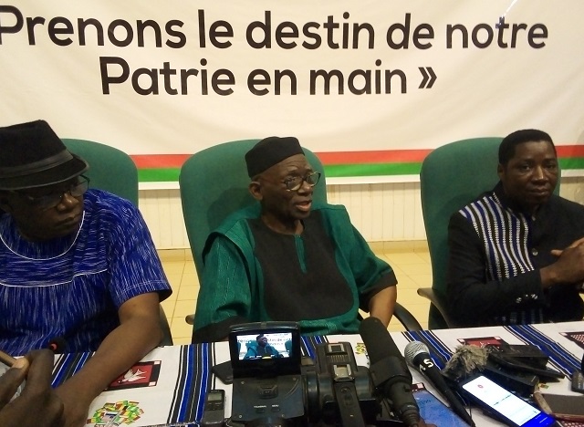 Germain Bitiou Nama (micros), coordonnateur du comité de pilotage du Front patriotique