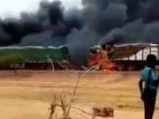 Mali: des terroristes brûlent des camions transportant des marchandises
