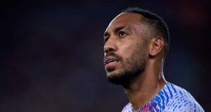 Football: agression de Pierre-Emerick Aubameyang à domicile à Barcelone