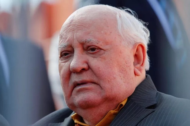 Le dernier président de l'URSS, Mikhaïl Gorbatchev