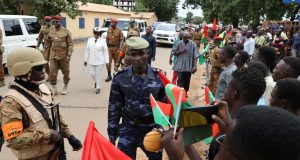 Sortie des Officiers de la 21e promotion de l’AMGN : le Président du Faso est arrivé à Pô