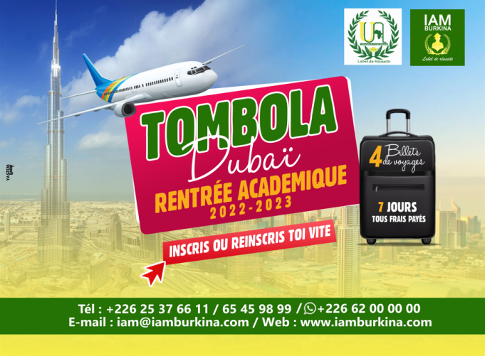 IAM Burkina: inscrivez-vous et gagnez des voyages tous frais payés sur Dubaï